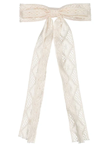 KNOT LACE RIBBON BOW (OS)