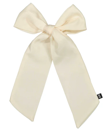 KNOT SATEEN BOW CLIP (OS)