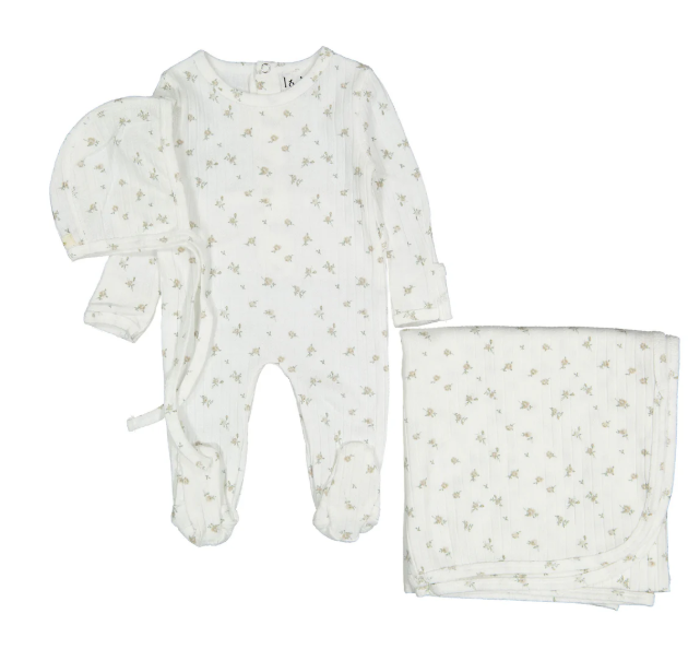 LADIDA ROSE 3PC SET (0M-3M)