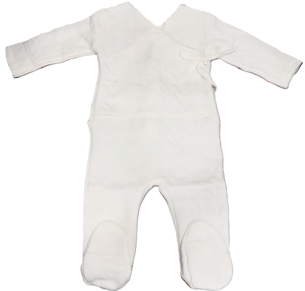 LATTE BABY STRETCHIE W/BOW ON SIDE(3M-9M)
