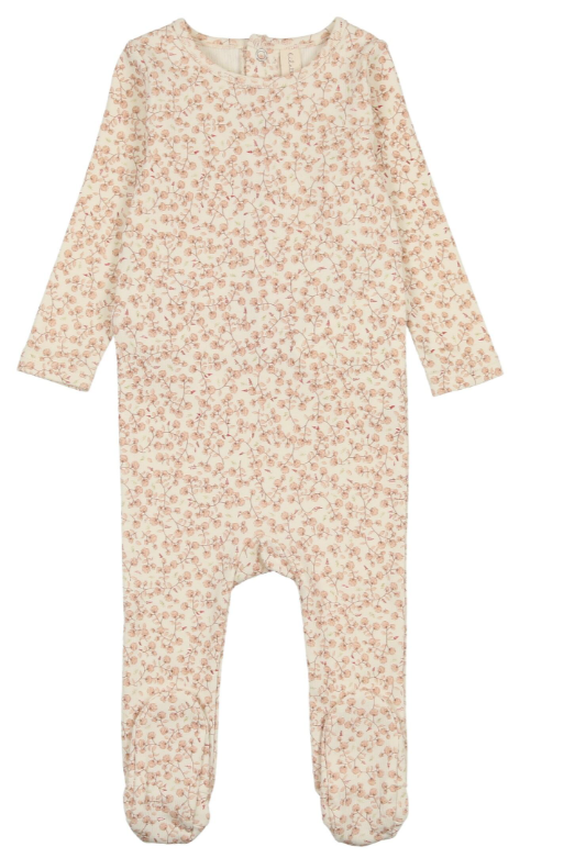 LILETTE ALL OVER FLORAL FOOTIE (12M-24M)