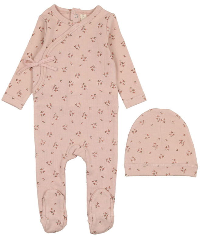 LILETTE DAINTY FLORAL FOOTIE SET (9M)