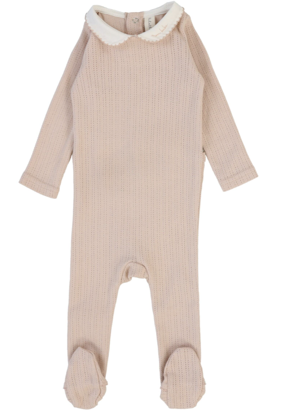LILETTE EDGED COLLAR FOOTIE (18M-24M)