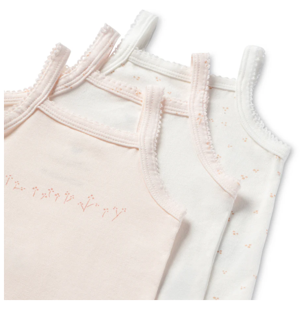 LILETTE GIRLS COLORED UNDERSHIRTS (3M-6M)