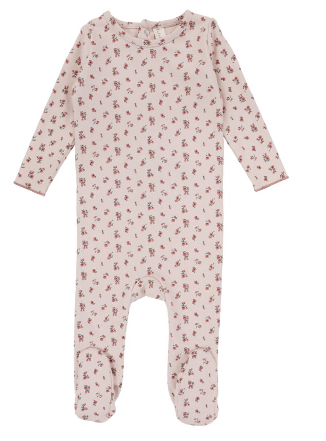 LIL LEGS VINTAGE FLORAL FOOTIE (NB-24M)