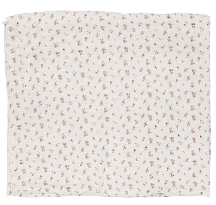 LIL LEGS VINTAGE FLORAL SWADDLE (OS)