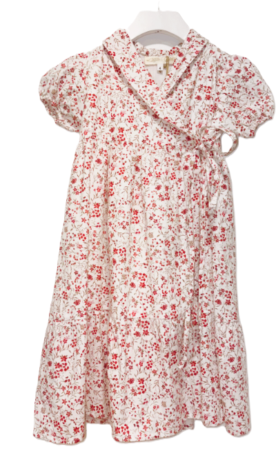 LITTLE EYELET RITA DRESS (2-10Y)