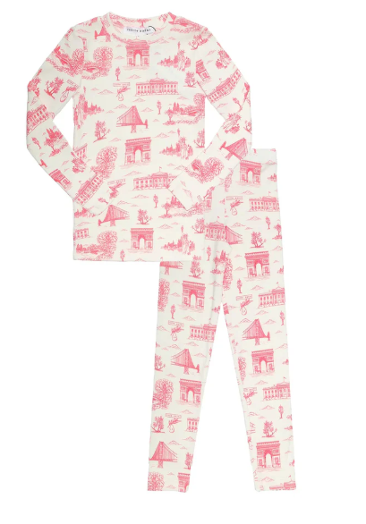 LITTLE PARNI CANVAS PAJAMAS (18M-16Y)