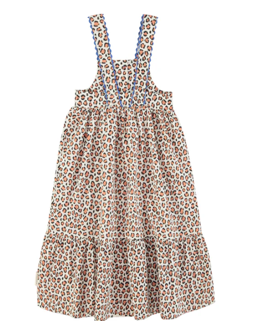 PIUPIUCHICK LONG LAYERED DRESS (3-12Y)