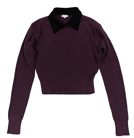 LUNA MAE CLEO REMOVEABLE COLLARSWEATER(XS-XL)