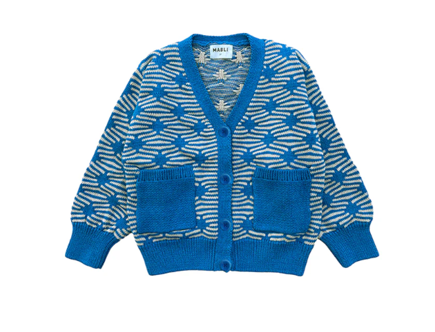 MABLI DIAMOND CARDIGAN (12M-12Y)