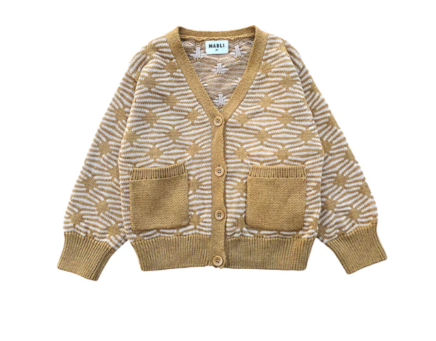 MABLI DIAMOND CARDIGAN (12M-12Y)