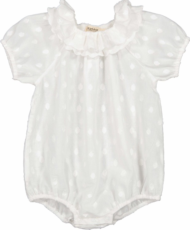 MARMAR ROSETTA ROMPER (4M-1Y)