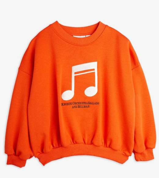 MINI RODINI NOTE EMB SWEATSHIRT (1.5Y-9Y)