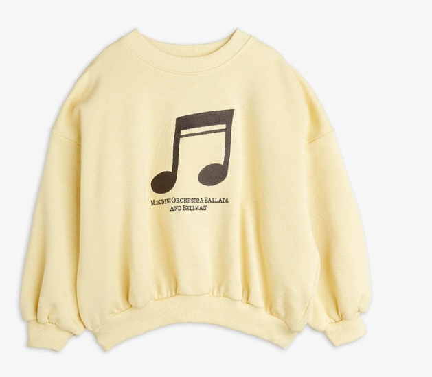 MINI RODINI NOTE EMB SWEATSHIRT (1.5Y-9Y)