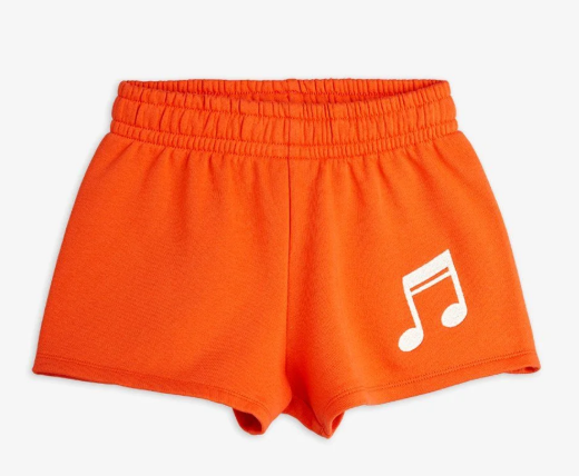 MINI RODINI NOTE EMB SWEATSHORTS (9M-3Y)