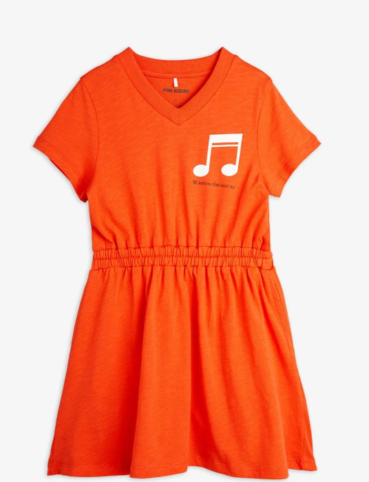 MINI RODINI NOTE SS DRESS (1.5Y-11Y)
