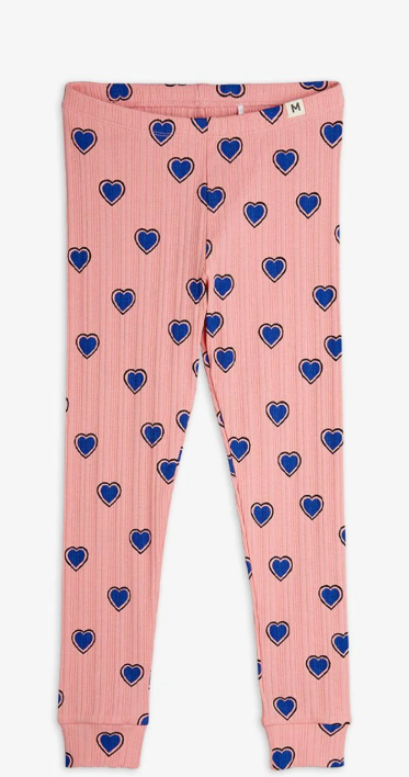 MINI RODINI OUTLINED HEARTS LEGGINGS(9M-3Y)