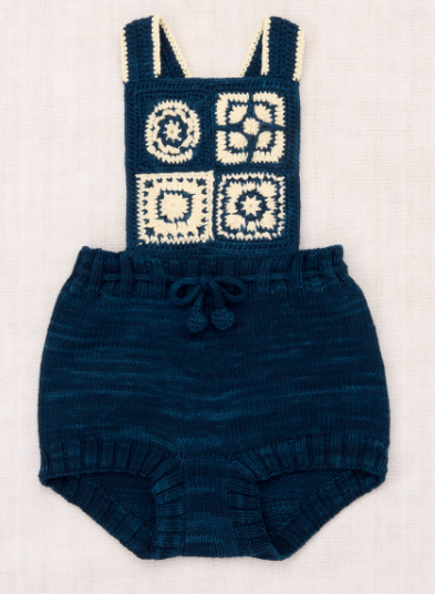 MISHA & PUFF CROCHET  ROMPER (6M-24M)
