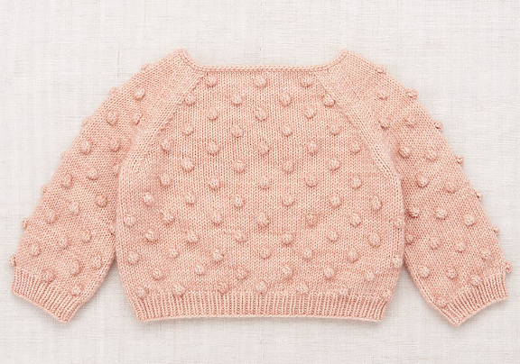 MISHA & PUFF POPCORN SWEATER(6M-24M)