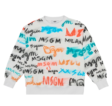 MSGM BOY SWEATSHIRT (4-10Y)