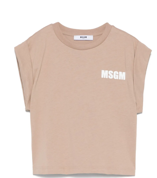 MSGM GIRLS JERSEY TSHIRT (10-14Y)