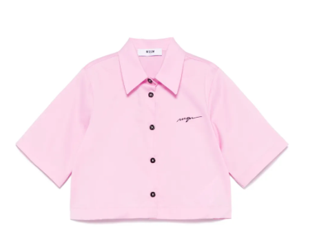 MSGM GIRL POPLIN SHIRT (10-14Y)