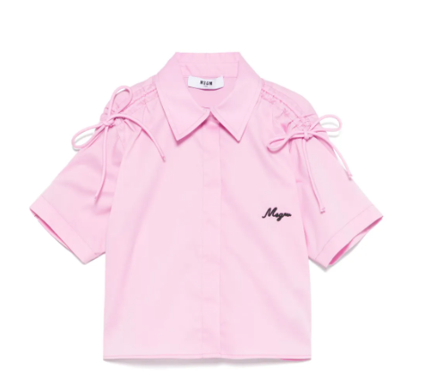 MSGM GIRL POPLIN SHIRT (10-14Y)