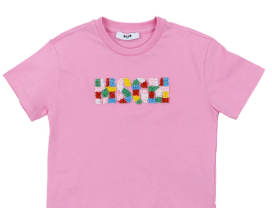 MSGM JERSEY TSHIRT (4-14Y)