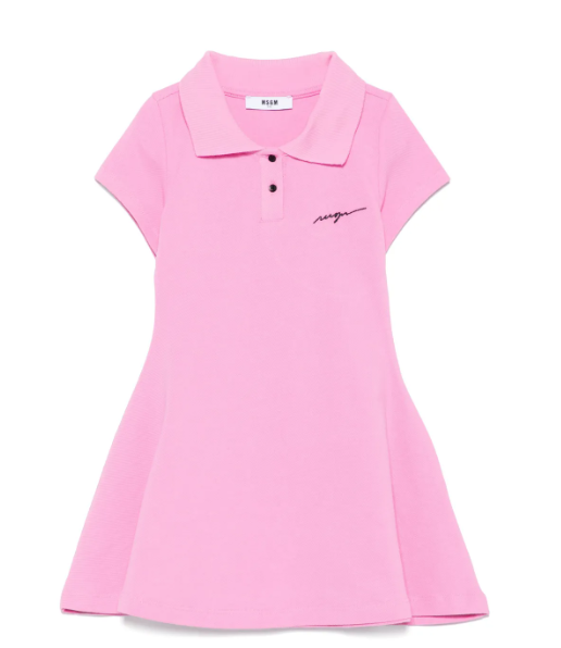 MSGM PIQUET POLO DRESS (4-12Y)