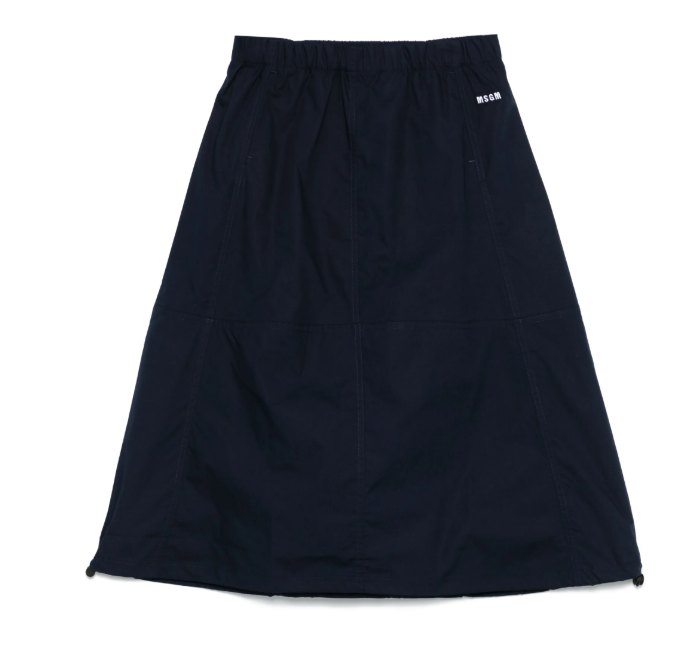 MSGM GIRLS POPLIN SKIRT (10-14Y)