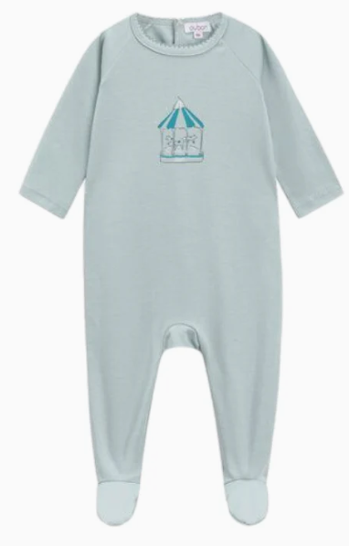 OUBON CAROUSEL BOYS FOOTIE (1M-12M)