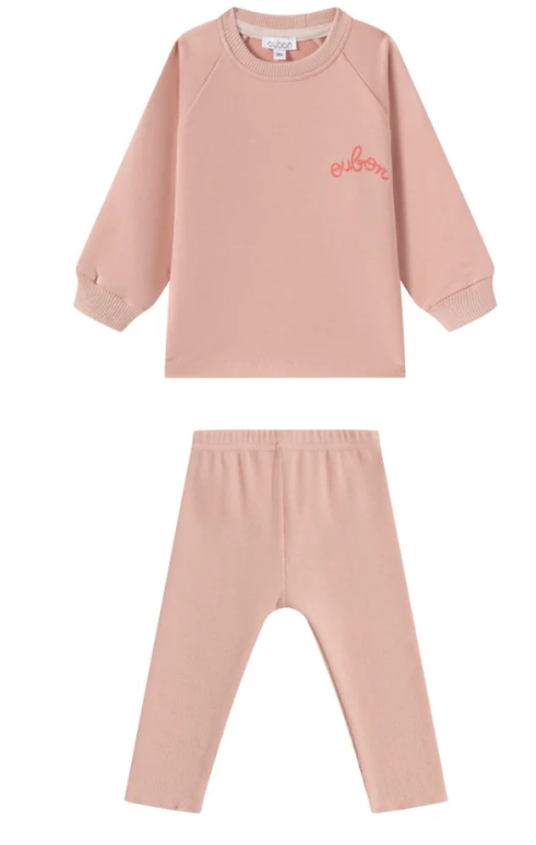 OUBON EMBROIDERED SWEAT SET (6M-24M)