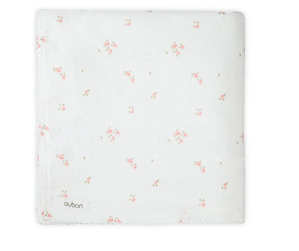 OUBON FLORAL BLANKET (OS)