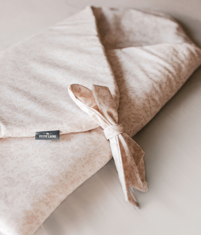 PETITE LAURE BABY WRAP WITH BOW