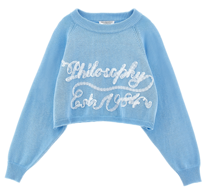 PHILOSOPHY LS PULLOVER W/LOGO (8-14A)