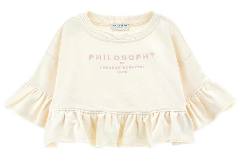 PHILOSOPHY SWEATSHIRT W/LOGO (6-12+)