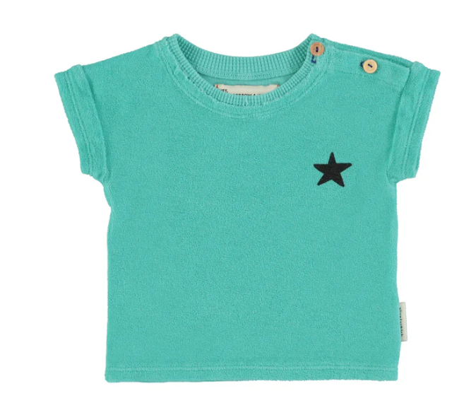 PIUPIUCHICK LOGO PRINT TSHIRT (6M-24M)