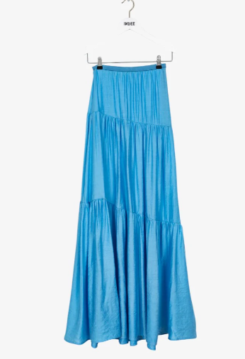 INDEE LONG PLAIN SKIRT (10Y-L)