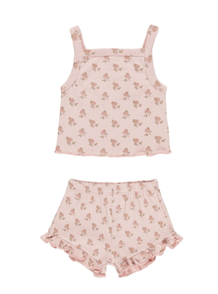 QUINCY MAE EVIE TANK & SHORTIE SET (6M-24M)