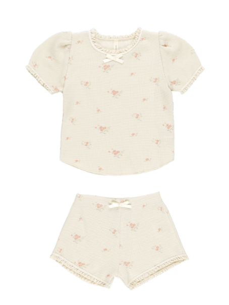 QUINCY MAE RUBY TOP & SHORT SET (6M-3Y)