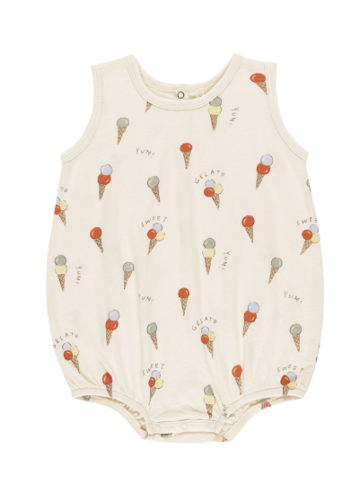 RYLEE & CRU BUBBLE ONESIE (6M-24M)