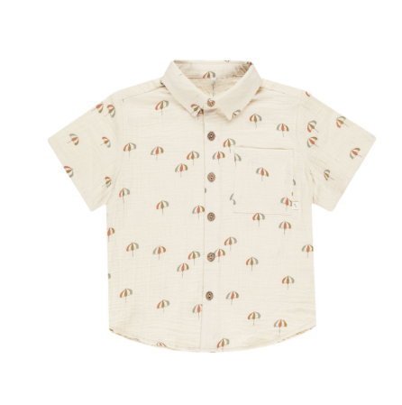 RYLEE & CRU COLLARED SS SHIRT (2-7Y)