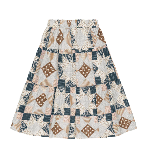 RYLEE & CRU TIERED MIDI SKIRT (6-12Y)