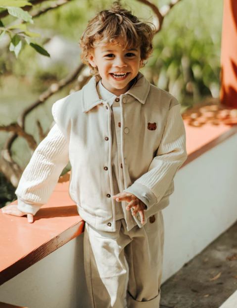 DONSJE PIDAS BEAR JACKET (6M-6Y)