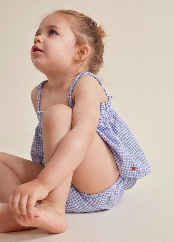 BUHO BB GINGHAM TOP (6M-24M)