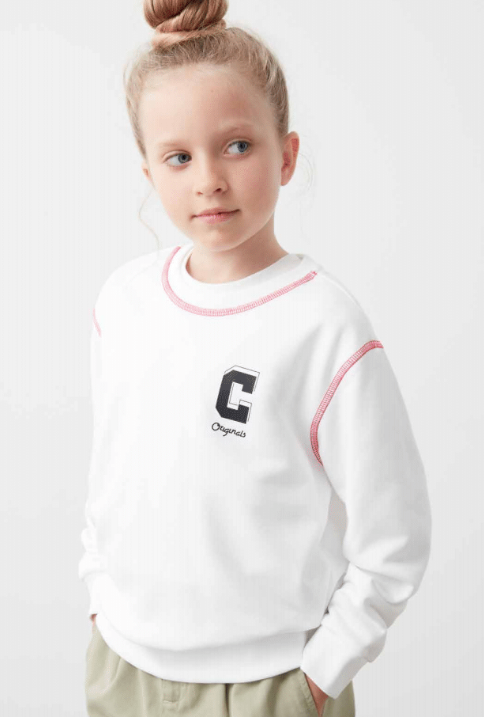 COLMAR CREW NECK TOP (4-12Y)