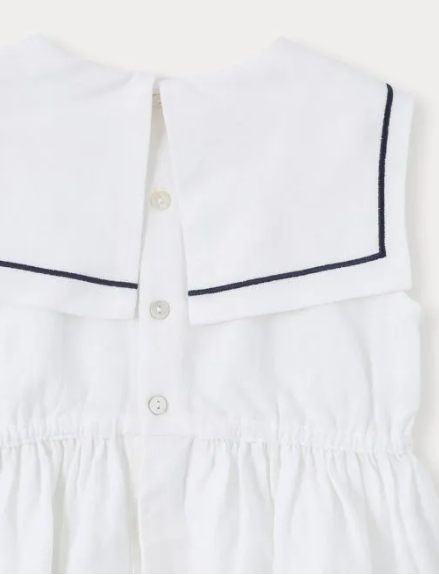 BENE BENE MARINE COLLAR ROMPER (12M-24M)