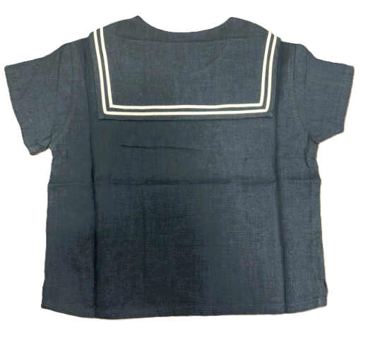 BENE BENE MARINE LINEN SHIRT (3-6T)