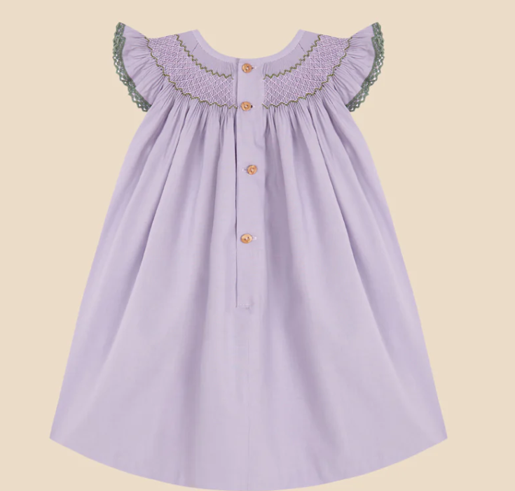 BIRINIT PETIT LILLY SMOCKED DRESS (3-12Y)